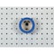 Triton Products 1 In. Single Rod 30 Degree Bend Steel Pegboard Hook for LocBoard, PK5 51113 - alternate 4
